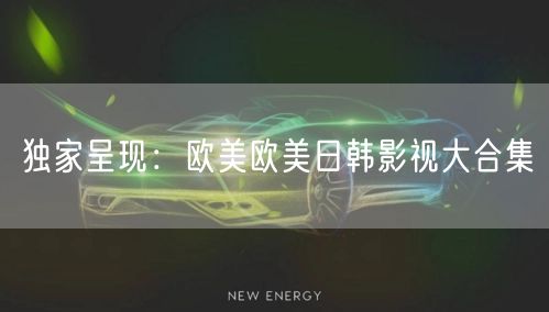 独家呈现：欧美欧美日韩影视大合集